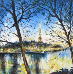 Painting, Les quais de Paris, Phil