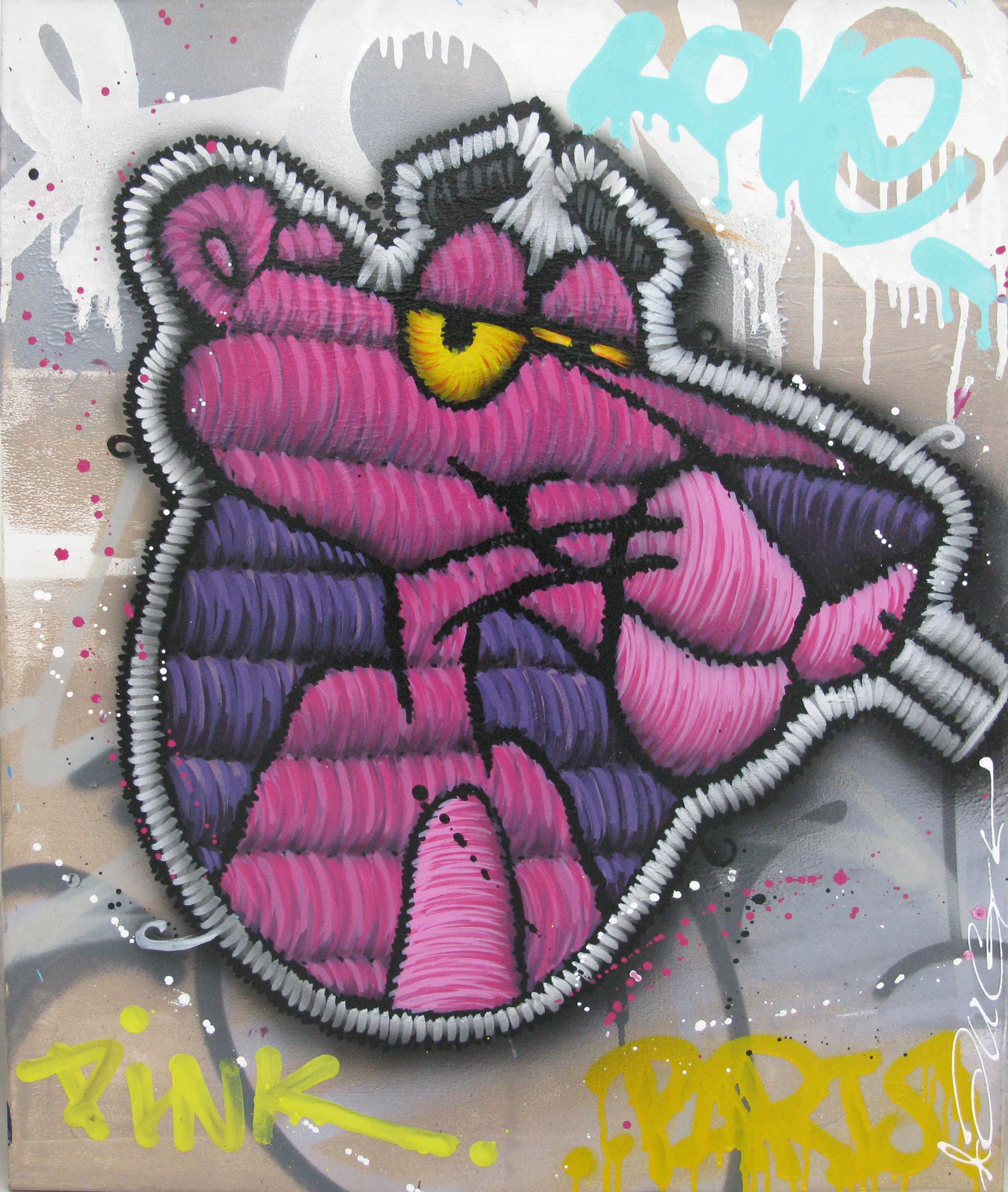 Jug, Pink Panther Jug, Pink Panther