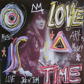 Painting, Françoise Hardy love time, Spaco