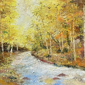 Painting, Autumn Pathway, Vahe Bagumyan