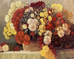 Gemälde, Chrysanthemum Splendor, Kamo Atoyan