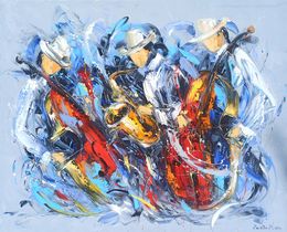Painting, Jazz in Motion, Marieta Martirosyan
