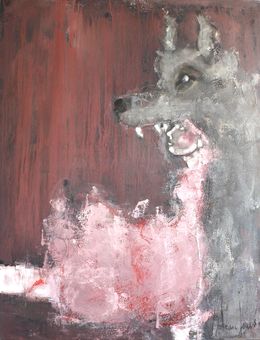 Peinture, Wolf, Izabeau Jousse