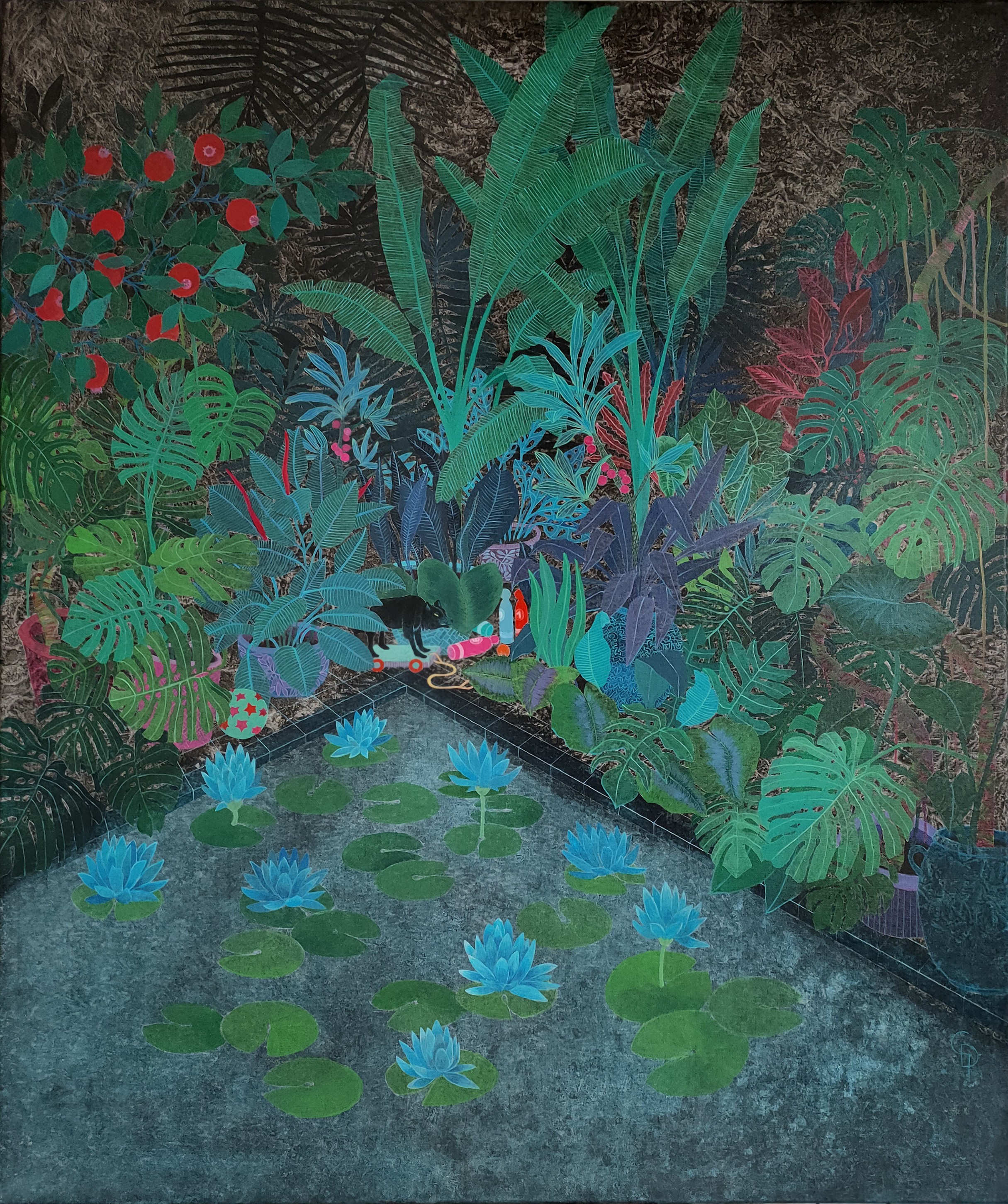 Cécile Duchêne-Malissin, L'heure bleue Cécile Duchêne-Malissin, L'heure bleue