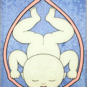 Gemälde, Swimming, Koichi Matsufuji