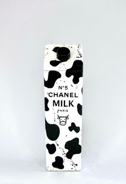 Sculpture, Milk Box Pop Art Chanel, Olivier DeGroote