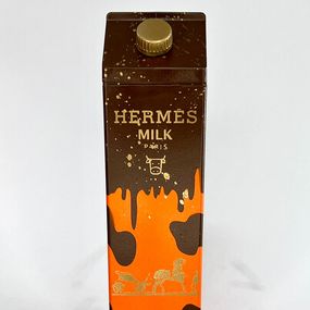 Escultura, Milk Box Pop Art Hermès, Olivier DeGroote