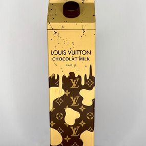 Sculpture, Milk Box Pop Art LV, Olivier DeGroote