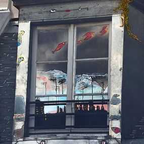 Gemälde, Window’s Cabaret, Frédéric Bourret