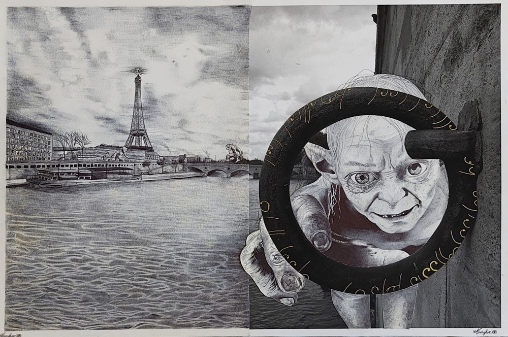 Frédéric Bourret, Gollum à Paris Frédéric Bourret, Gollum à Paris
