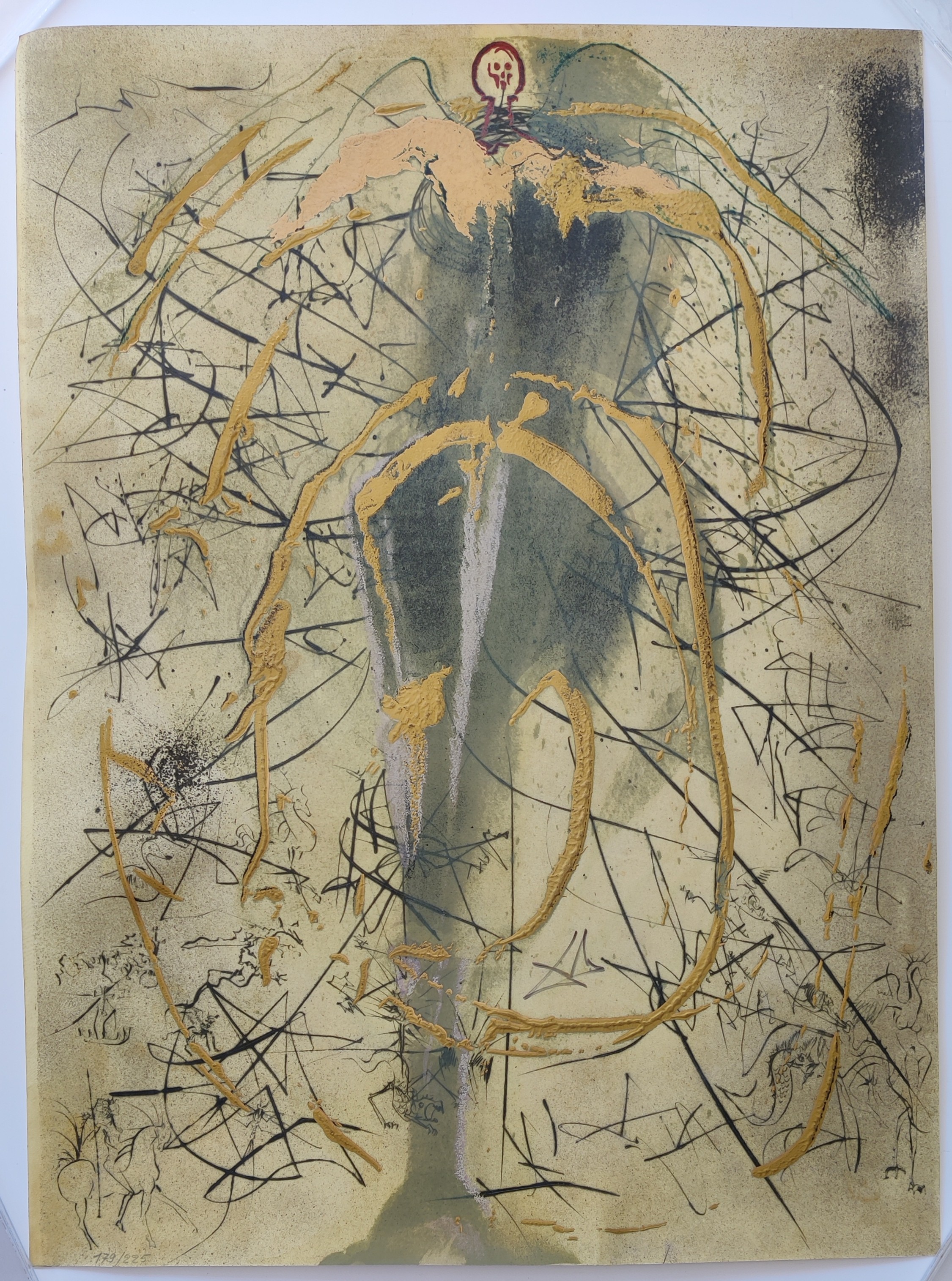 Salvador Dali, L'Ange de l'Alchimie (The Angel of Alchemy) Salvador Dali, L'Ange de l'Alchimie (The Angel of Alchemy)