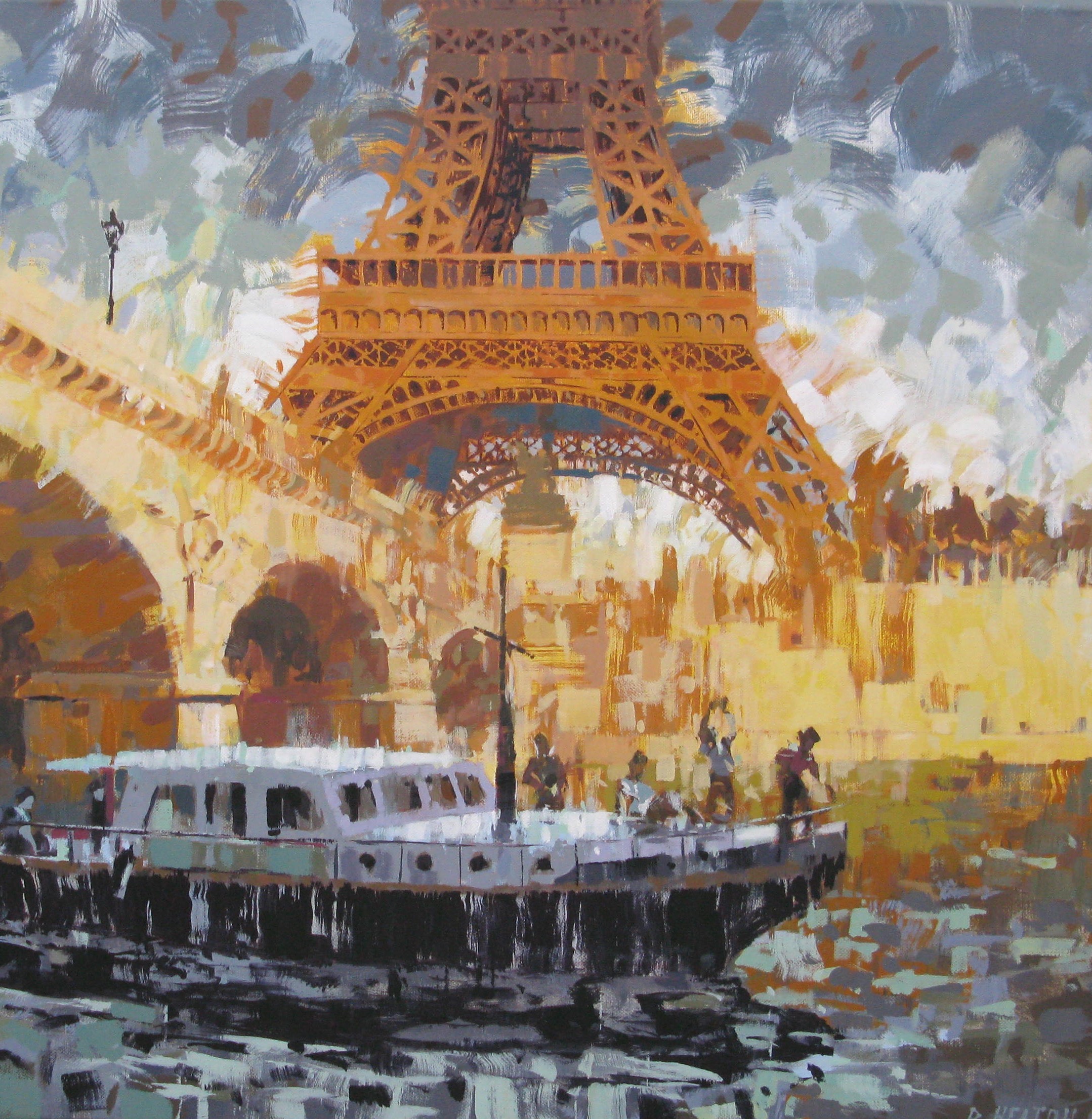 Rudyard Heaton, Eiffel-Seine Rudyard Heaton, Eiffel-Seine