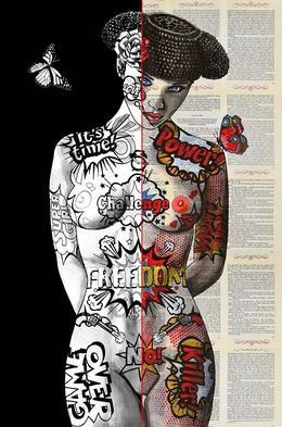 Print, Total Challenge - The Red Line, Margot Laffon