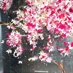 Peinture, Sakura Argenté, Lis Sam