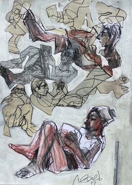 Fine Art Drawings, Untitled (42), Mansour El Habre