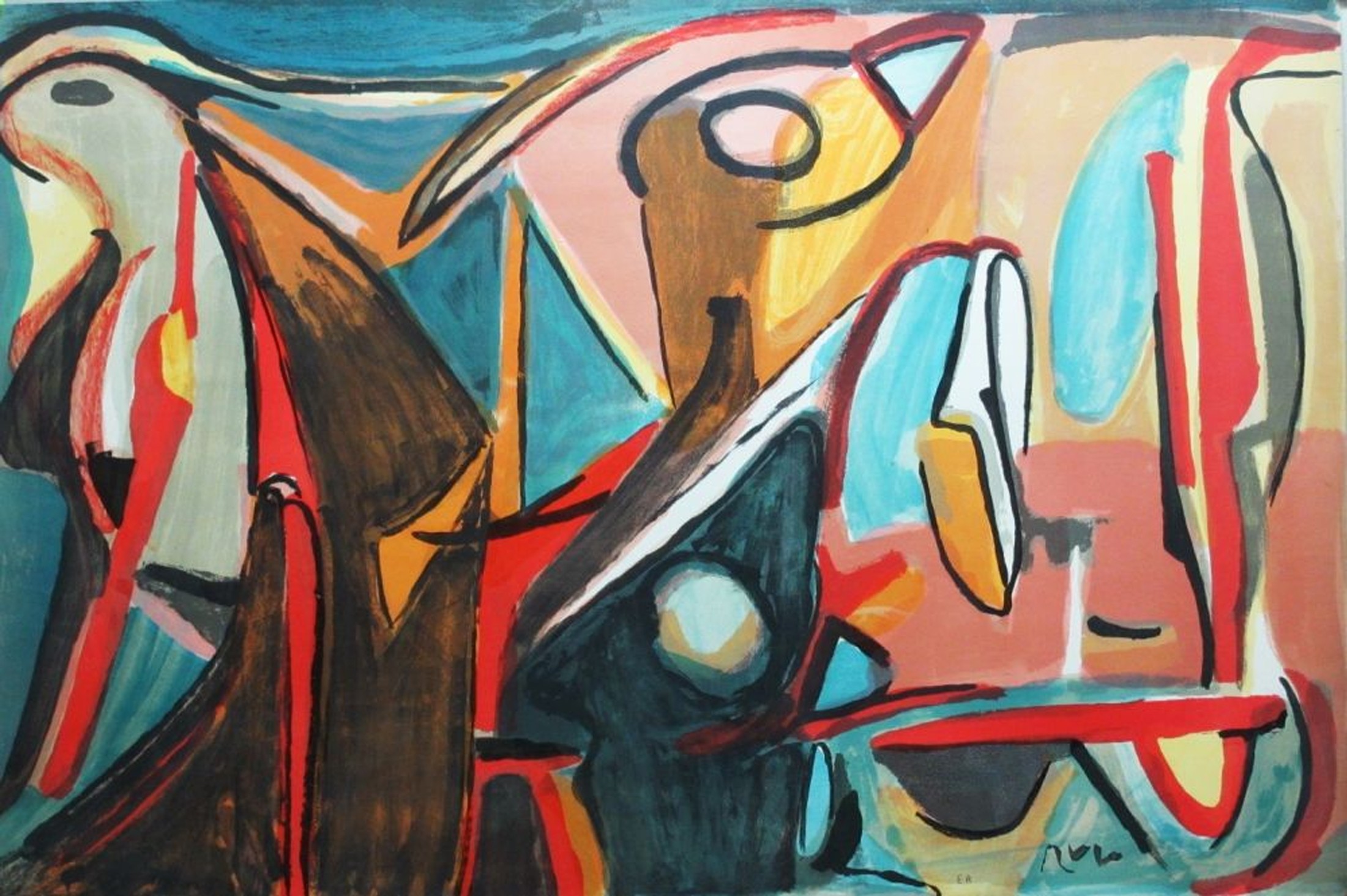 Bram van Velde, Éclosion Bram van Velde, Éclosion