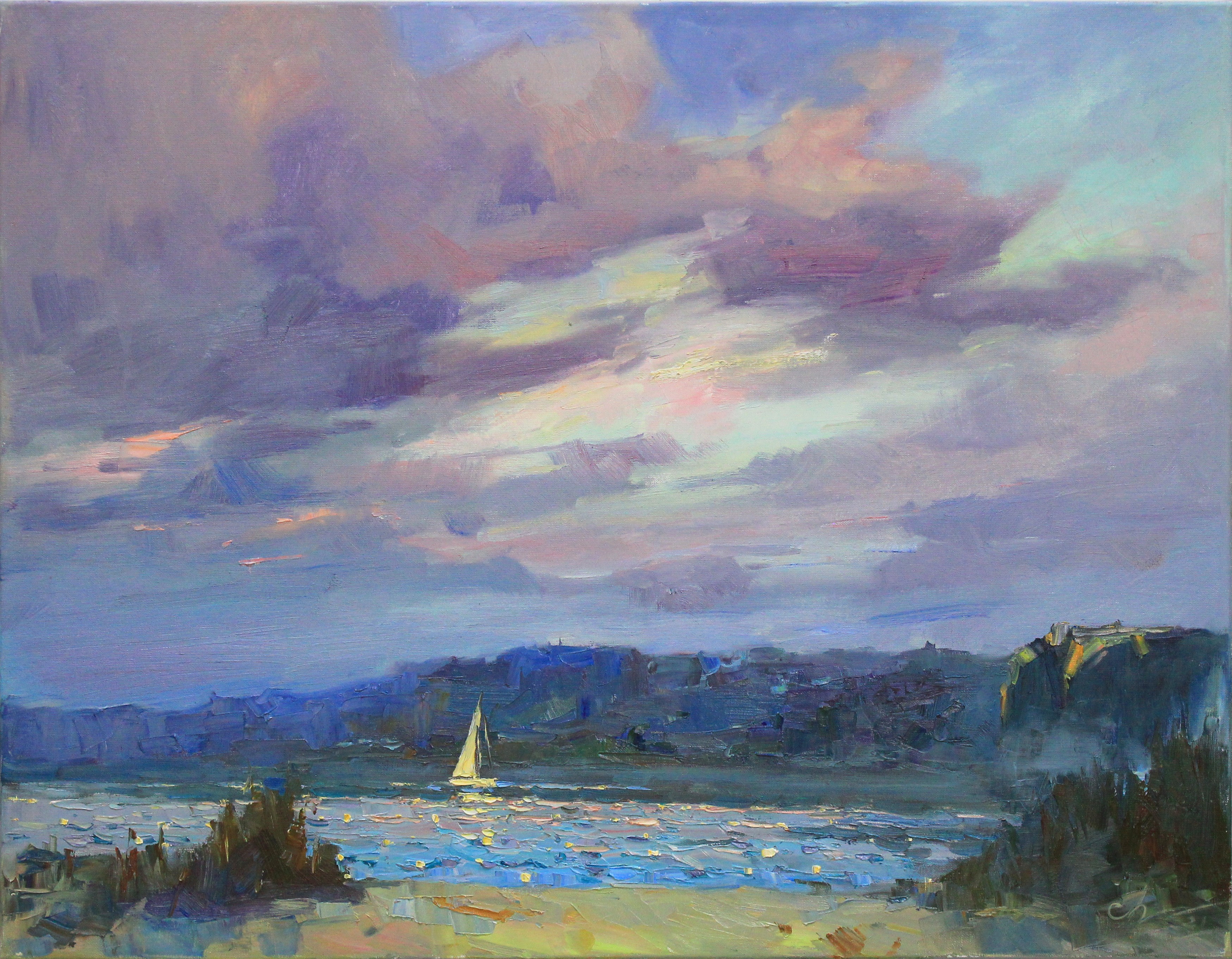 Serhii Cherniakovskyi, Evening inspiration Serhii Cherniakovskyi, Evening inspiration