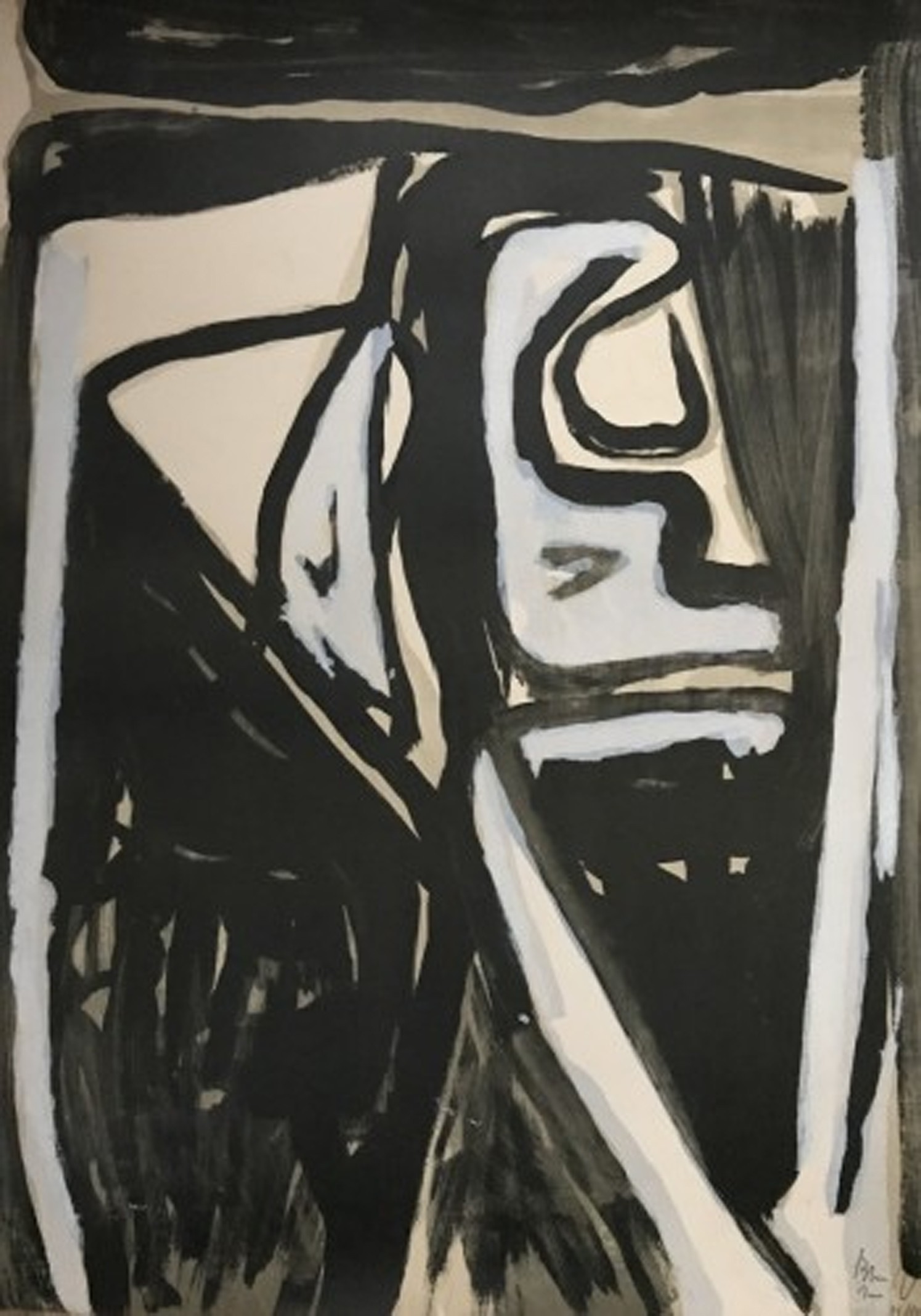 Bram van Velde, Déchirure Bram van Velde, Déchirure