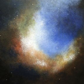 Pintura, Nebulosa Curva, Lara Rubí