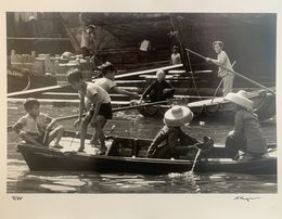 Fotografien, Children in Boat, Ken Heyman