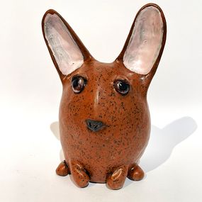 Sculpture, Funny Sweet Rabbit, Viktor Zuk