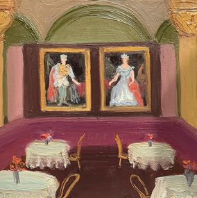 Peinture, Café, Interior, Tsisia Kiladze