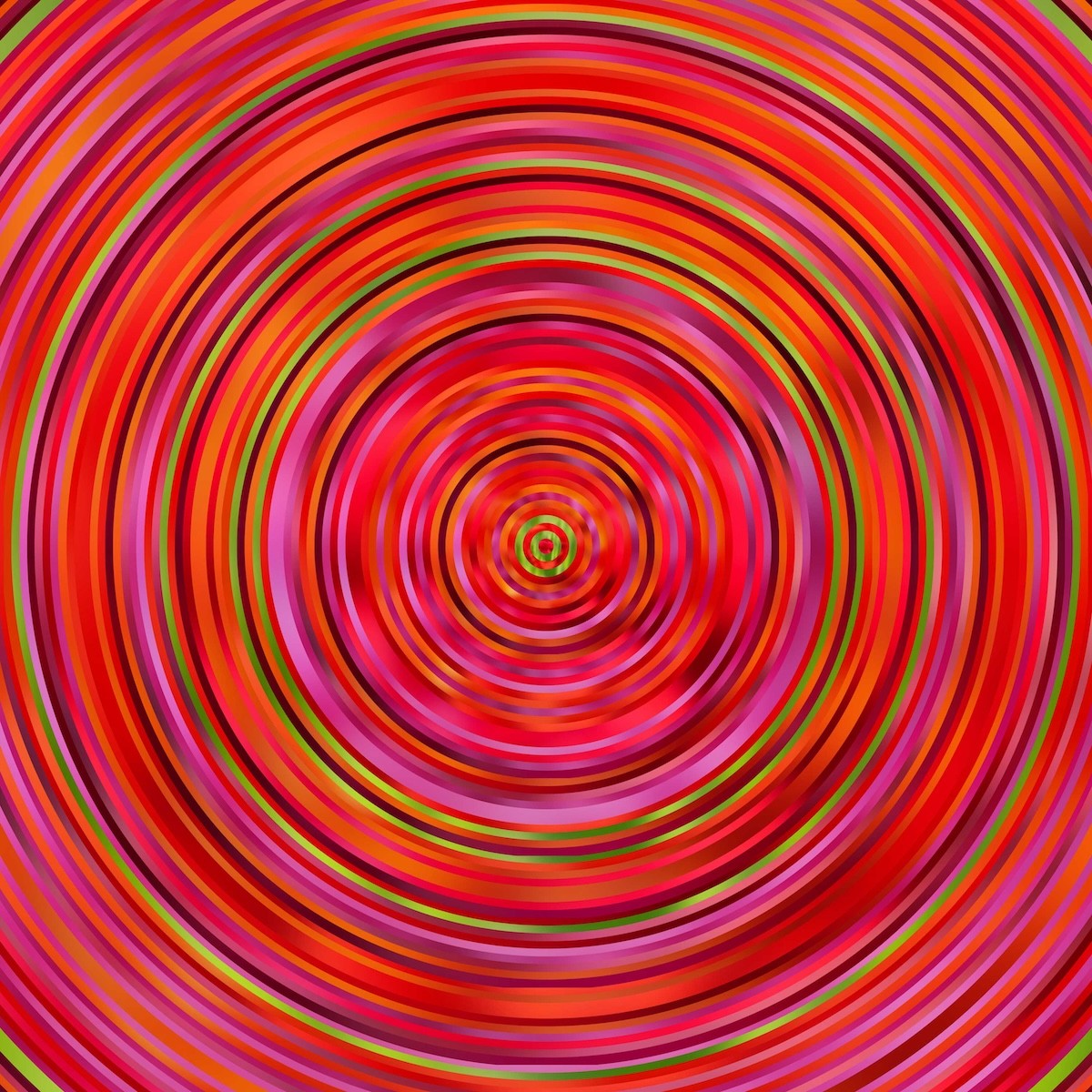 Philippe Leveau, 13 – Pi 99 concentrique centrifuge rouge - Tirage photographique argentique Philippe Leveau, 13 – Pi 99 concentrique centrifuge rouge - Tirage photographique argentique