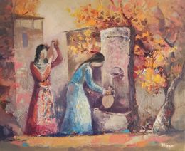 Painting, Armenian Rural Tradition, Hayk Miqayelyan