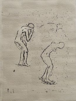 Print, Figures in grief (print) (edition 2/5), Ohad Ben-Ayala
