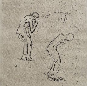 Print, Figures in grief (print) (edition 2/5), Ohad Ben-Ayala