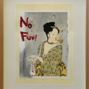 Édition, No Fun! from "In the Floating World", Yoshitomo Nara