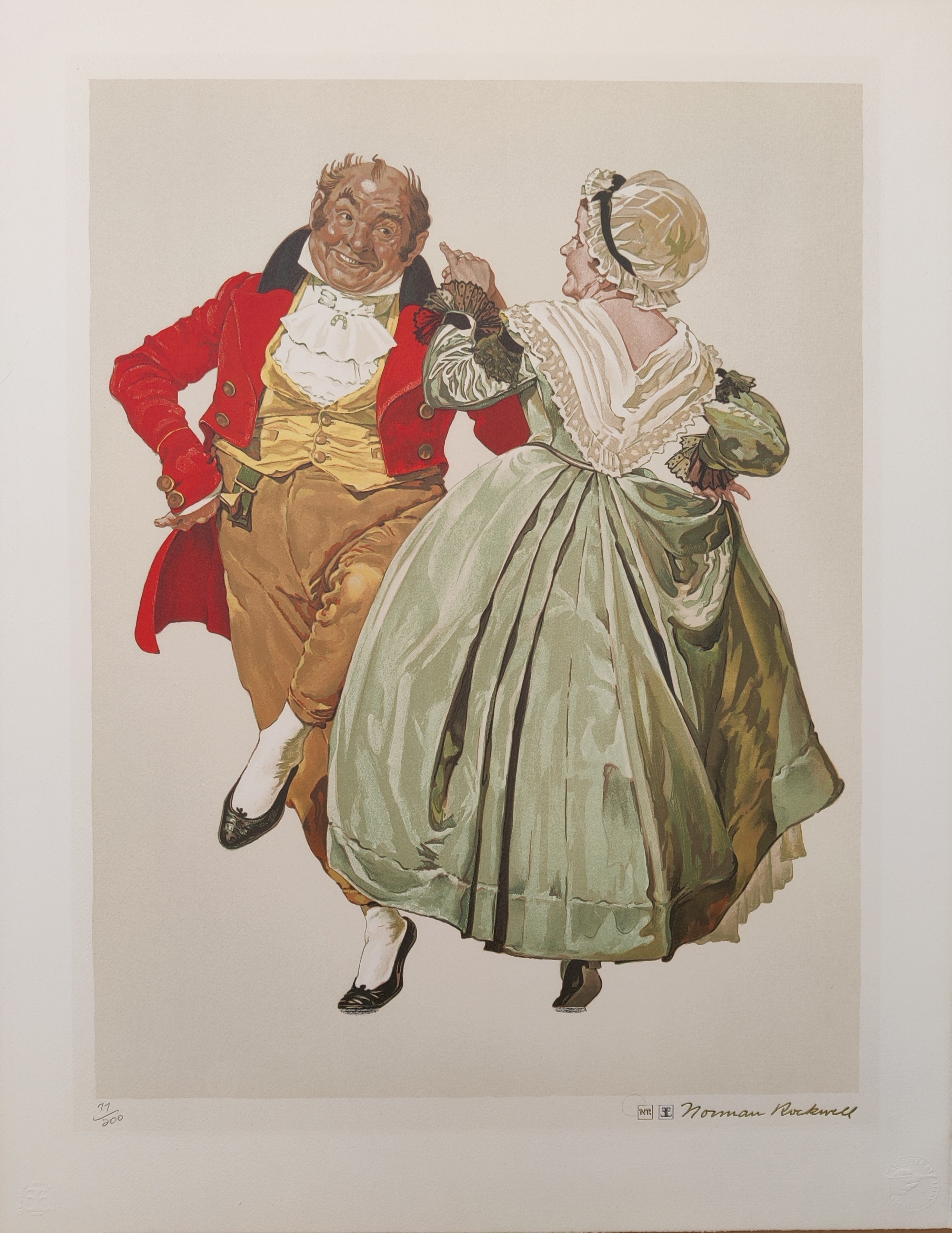 Norman Rockwell, Dancing Partners Norman Rockwell, Dancing Partners