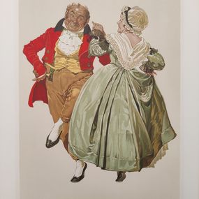 Print, Dancing Partners, Norman Rockwell