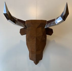 Sculpture, Bull's Head, Romain Tran-Thi-Bip