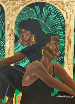 Painting, Broken Bond, Olaosun Oluwapelumi
