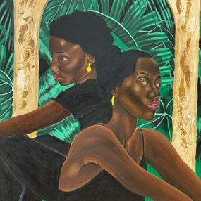 Gemälde, Broken Bond, Olaosun Oluwapelumi
