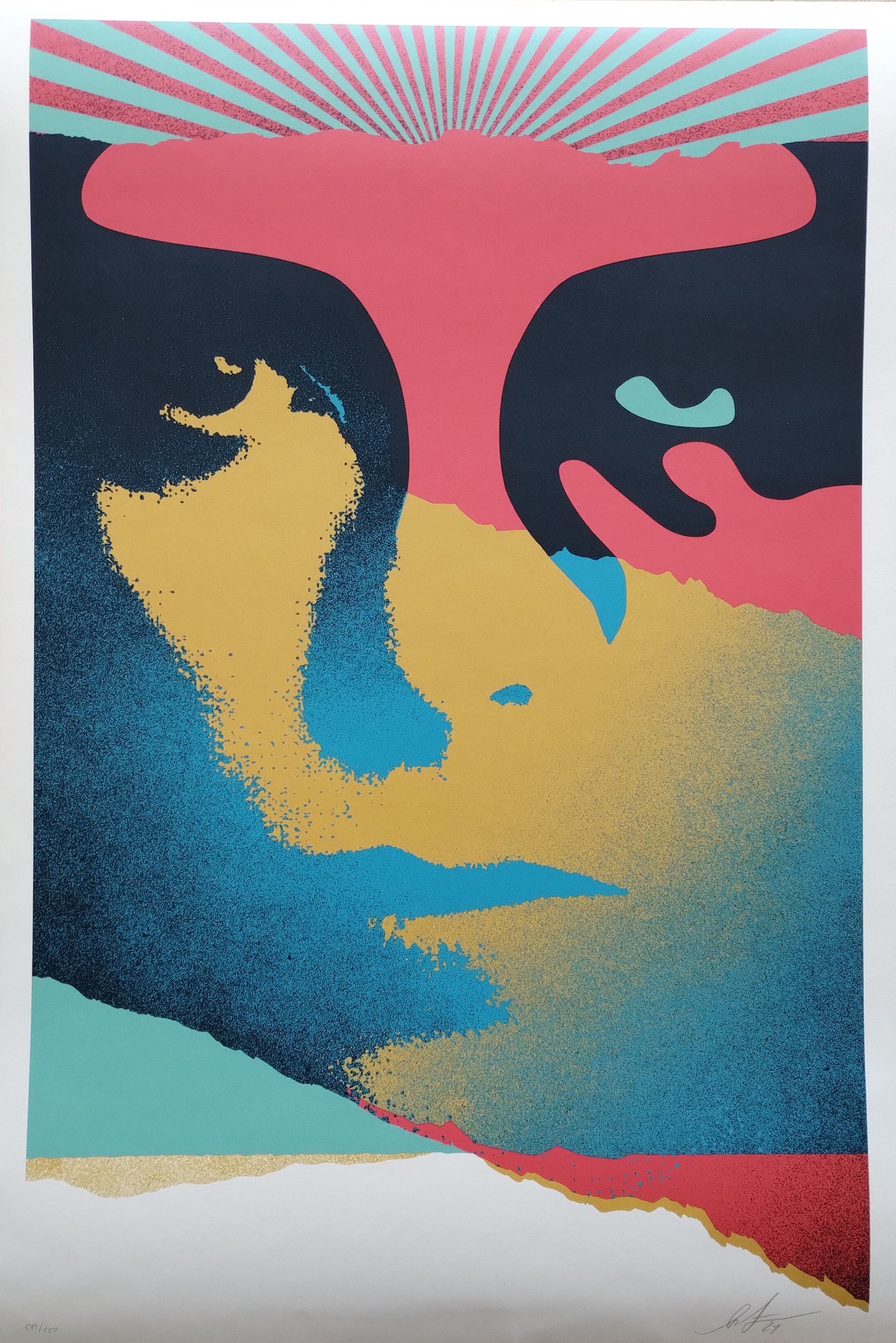 Shepard Fairey (Obey), A Cracked Icon Shepard Fairey (Obey), A Cracked Icon
