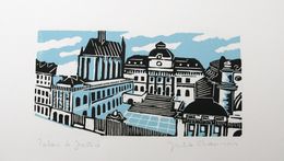Print, Montmartre, Julia Chausson
