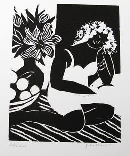 Print, Hibiscus, Julia Chausson