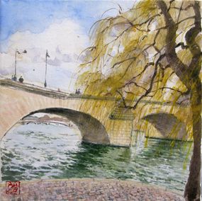 Gemälde, Vue sur Pont Royal, Jeong Min Lee