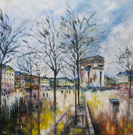 Gemälde, Arrivée des Champs Elysées, Phil