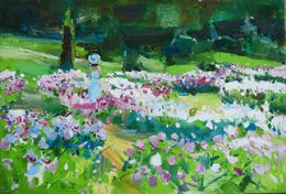 Gemälde, Garden Peonies, Yehor Dulin