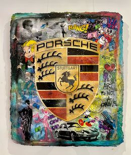 Painting, Porsche Addict 70's, N.Nathan