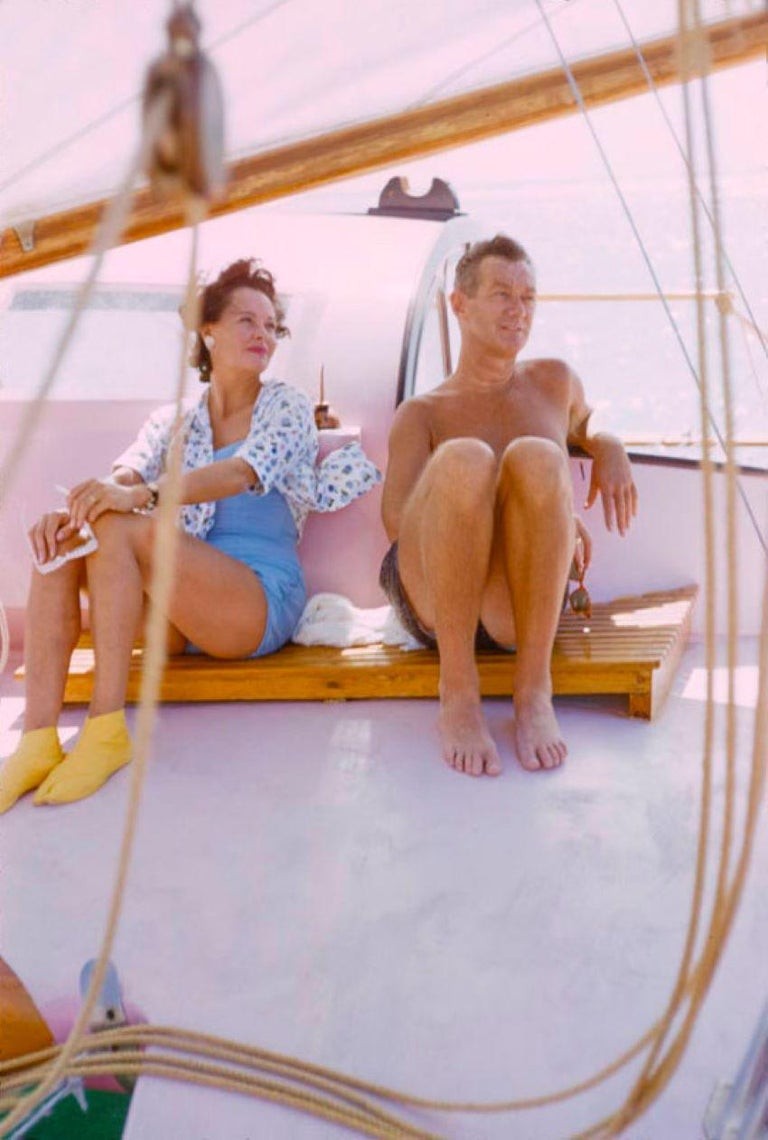 Toni Frissell, Pink Hawaii 1957 Limited Signature Stamped Edition Toni Frissell, Pink Hawaii 1957 Limited Signature Stamped Edition
