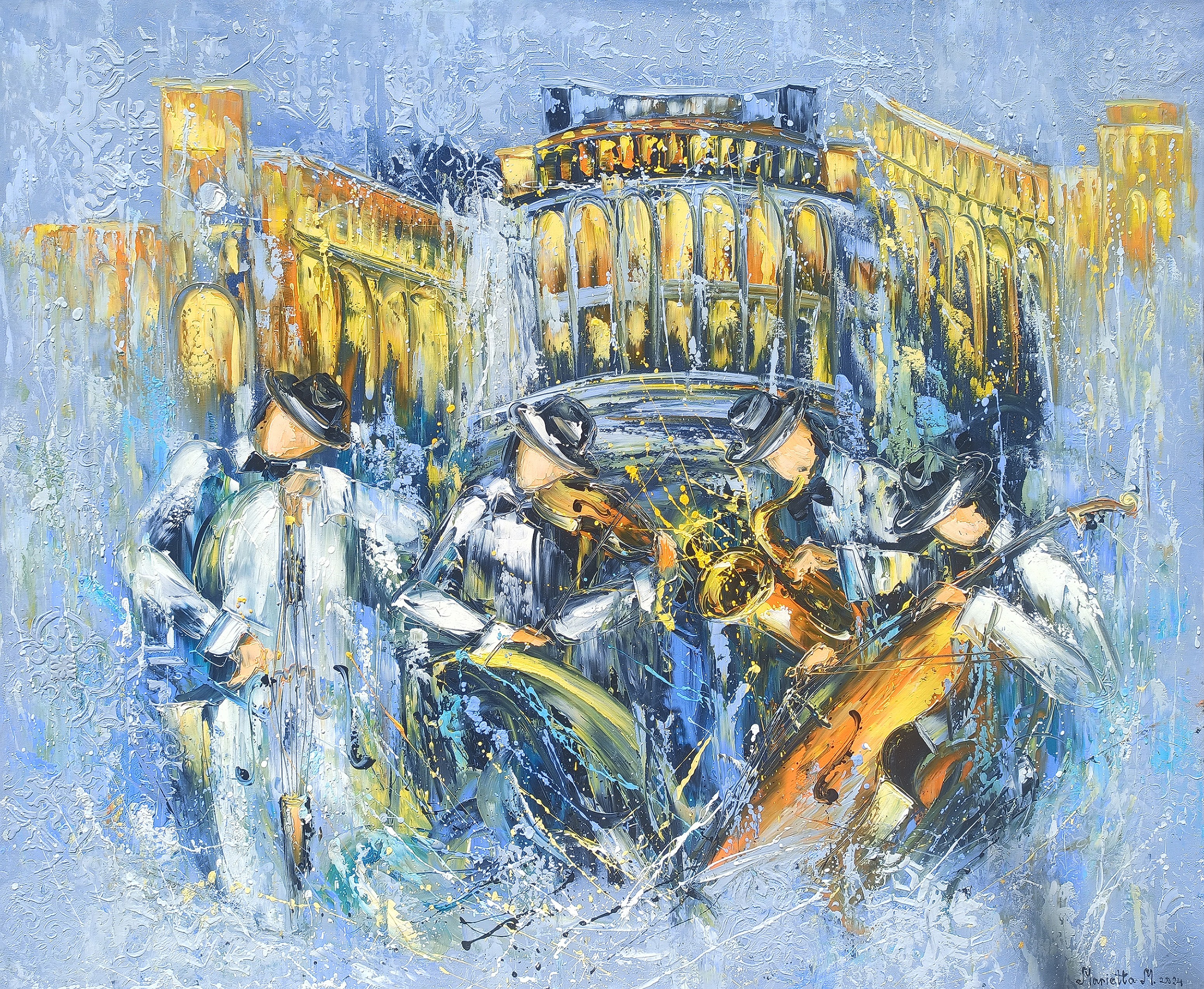 Marieta Martirosyan, Jazz Quartet in the Opera Marieta Martirosyan, Jazz Quartet in the Opera