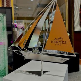 Escultura, 40cm H Tribute Sailing Boat, Arcanis