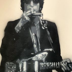 Painting, Bob Dylan VI, Jean-Michel Lourenço