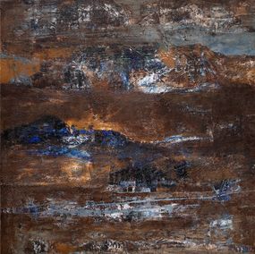 Peinture, Passage du Temps - Histoire et civilisation - Abstrait, Marie-Claude Gallard (Marieke)