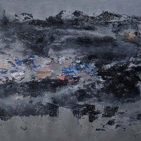 Peinture, Mémoire - Abstraction cosmique et terrestre, Marie-Claude Gallard (Marieke)