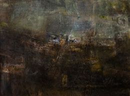 Gemälde, Vibrations de la Terre - Abstraction cosmique et terrestre, Marie-Claude Gallard (Marieke)